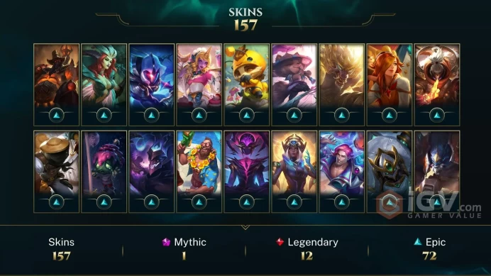 North America K/DA ALL OUT Seraphine Indie - Spirit Guard Udyr - Elementalist Lux - Lv 371 | 158 Champs | 157 Skins FULL ACCESS A158