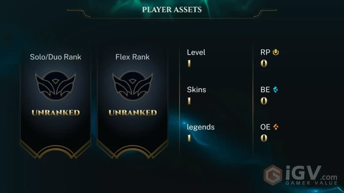 North America King Rammus - Lv 1 | 1 Champs | 1 Skins FULL ACCESS A177