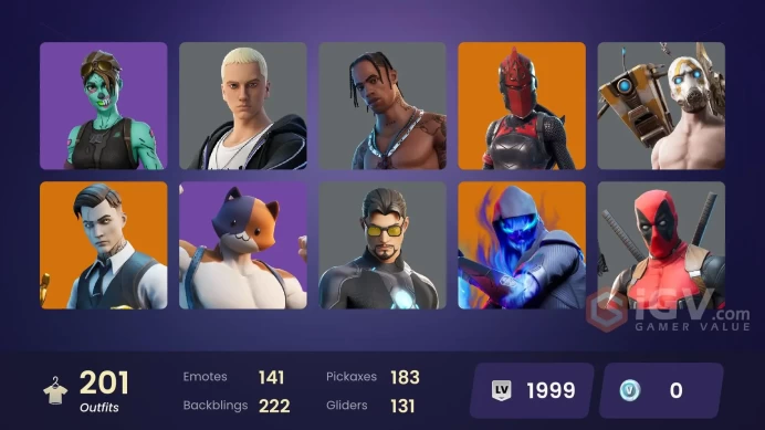 [XBOX/NIN/PC] 195 SKINS | OG STW | TRAVIS SCOTT | ASTRO JACK | GOLD MIDAS | GOLD BRUTUS | GOLD MEOWSCLES | UNCHAINED RAMIREZ | MASKED FADE 