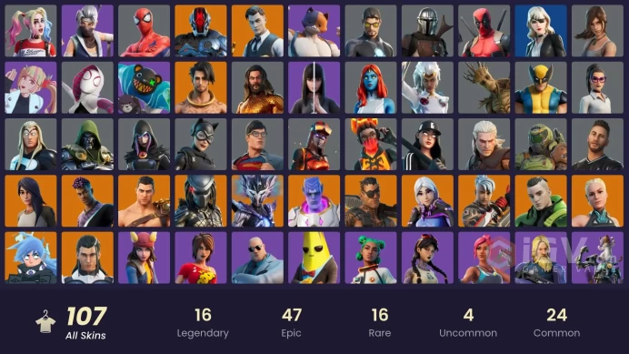 [PSN/XBOX/NIN/PC] 107 SKINS | GOLD MIDAS | PITCH PATROLLER | PASTEL STRYDER | SIDEWAYS WARRIOR | OCEANIC CAMOUFLAGE | TENTACULAR