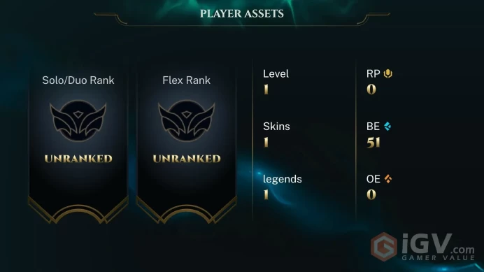 North America UFO Corki - Lv 1 | 1 Champs | 1 Skins FULL ACCESS A188