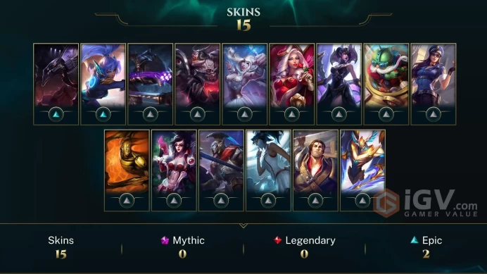 North America UFO Corki - Super Galaxy Nidalee - Mecha Malphite - Lv 37 | 68 Champs | 15 Skins FULL ACCESS A216