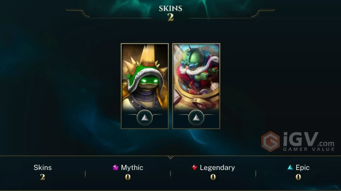 North America King Rammus - UFO Corki - Lv 3 | 2 Champs | 2 Skins FULL ACCESS A221