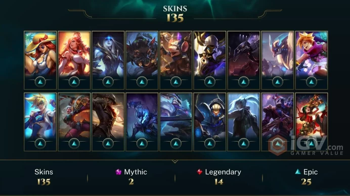 Middle East Elementalist Lux - Annie-Versary - Hextech Annie - Lv 131 | 133 Champs | 135 Skins FULL ACCESS A246