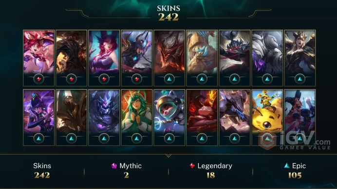 Middle East Gun Goddess Miss Fortune - Elementalist Lux - Prestige Coven LeBlanc - Lv 378 | 167 Champs | 242 Skins FULL ACCESS A253