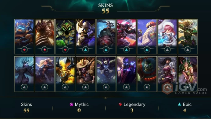 Middle East Judgment Kayle - Nunu & Willump Bot - Final Boss Veigar - Lv 34 | 57 Champs | 55 Skins FULL ACCESS A255