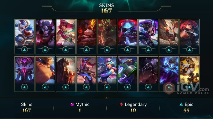 Latin America North Spirit Guard Udyr - Gun Goddess Miss Fortune - Annie-Versary - Lv 449 | 167 Champs | 167 Skins FULL ACCESS A374