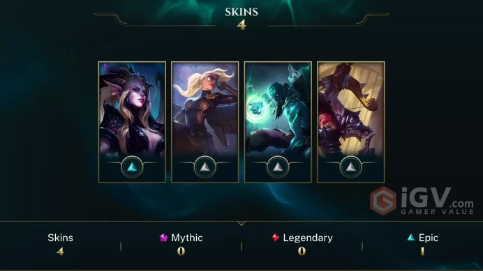Latin America North Dragon Sorceress Zyra - Zombie Ryze - Riot Kayle - Lv 80 | 26 Champs | 4 Skins FULL ACCESS A376