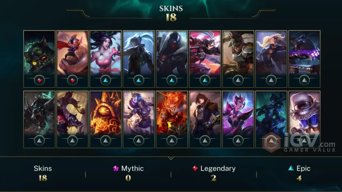 Latin America North Victorious Orianna - Super Galaxy Rumble - Omega Squad Teemo - Lv 105 | 77 Champs | 18 Skins FULL ACCESS A382