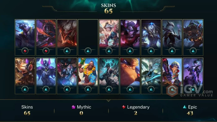 Latin America North Victorious Anivia - True Damage Ekko - PROJECT: Pyke - Lv 137 | 89 Champs | 65 Skins FULL ACCESS A384
