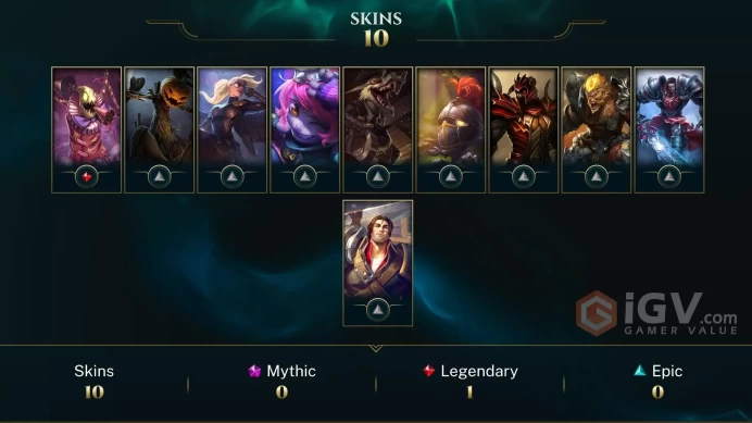 Latin America North Surprise Party Fiddlesticks - Riot Kayle - Pumpkinhead Fiddlesticks - Lv 30 | 37 Champs | 10 Skins FULL ACCESS A405