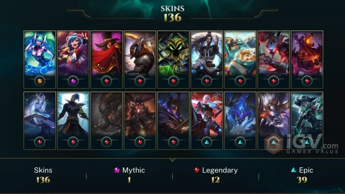 Latin America North DJ Sona - Annie-Versary - The Magnificent Twisted Fate - Lv 223 | 144 Champs | 136 Skins FULL ACCESS A420