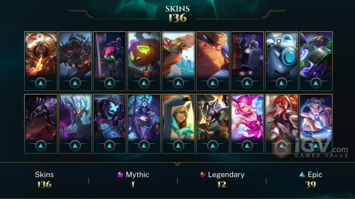 Latin America North DJ Sona - Annie-Versary - The Magnificent Twisted Fate - Lv 223 | 144 Champs | 136 Skins FULL ACCESS A420