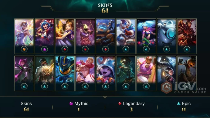 Latin America North Victorious Orianna - Victorious Maokai - Victorious Sivir - Lv 101 | 132 Champs | 61 Skins FULL ACCESS A438