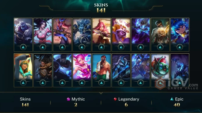 Latin America North K/DA ALL OUT Seraphine Indie - Annie-Versary - Ann-Sivir-sary - Lv 208 | 142 Champs | 141 Skins FULL ACCESS A437