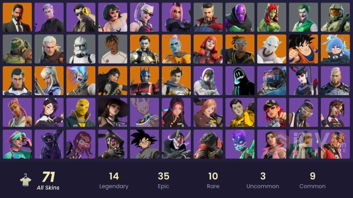 13972[PC/PSN/XBOX]Master Chief|Sultura|FNCS Champion Seeker|Snap|Renzo the Destroyer|Son Goku|The Imagined|Mizuki|The Ageless|Malik