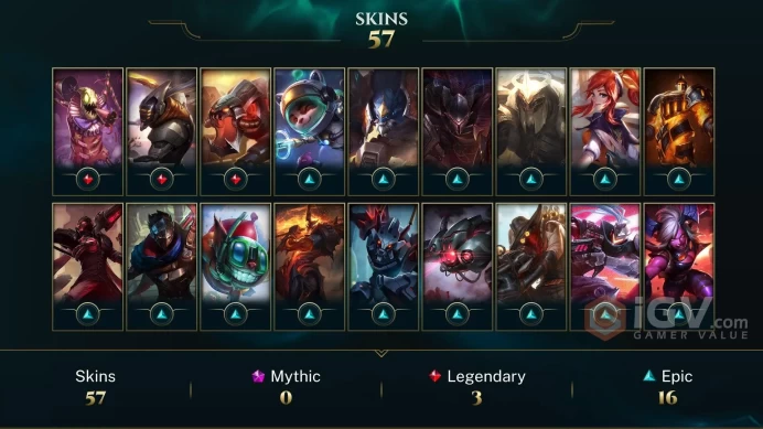 Latin America North Victorious Maokai - Surprise Party Fiddlesticks - PROJECT: Yi - Lv 85 | 112 Champs | 57 Skins FULL ACCESS A445