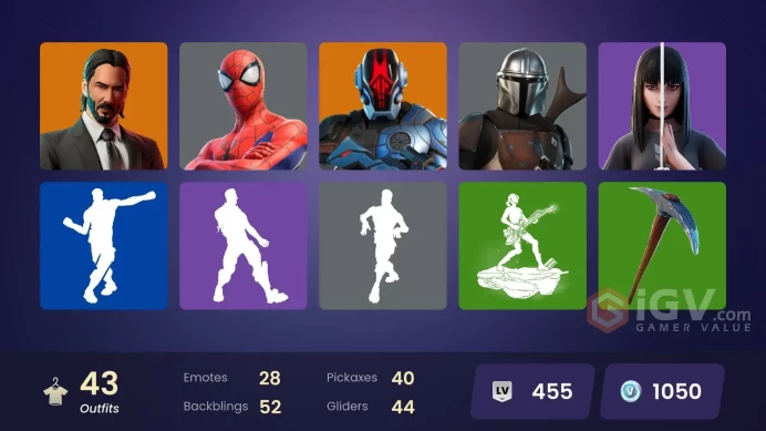 13138[PC/PSN/XBOX]|Joey|The Foundation|Ronin|John Wick|Frostbite|Kymera|Mandalorian|Groot|Spider-Man|Doctor Doom|Thor|Storm|
