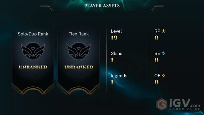 Europe West UFO Corki - Lv 19 | 1 Champs | 1 Skins FULL ACCESS A630