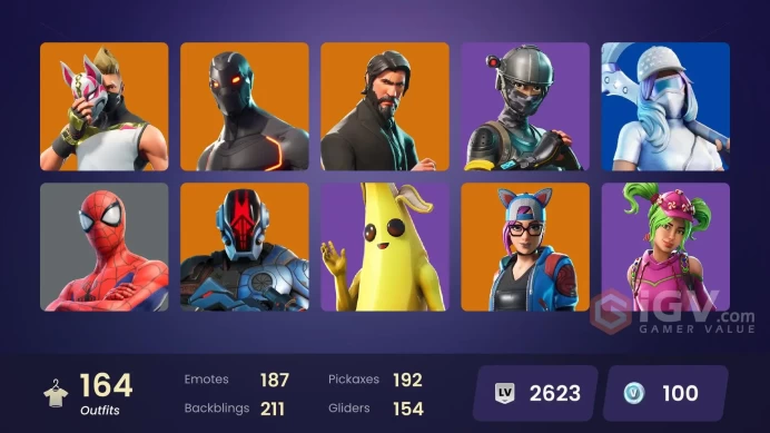 PC/PSN/Xbox/Nintendo 164 skins | The Reaper | Elite Agent | Blue Team Leader | Subzero Cryptic | Vivi Chroma | Blue Striker | Sultura | Rogue Ag
