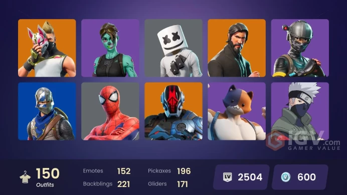 PC/PSN/Xbox/Nintendo 150 skins | OG STW | The Reaper | Take The L | Blue Squire | Naruto Uzumaki | Royale Knight | Elite Agent | Point Patroller