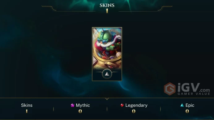 Europe West UFO Corki - Lv 5 | 2 Champs | 1 Skins FULL ACCESS A657