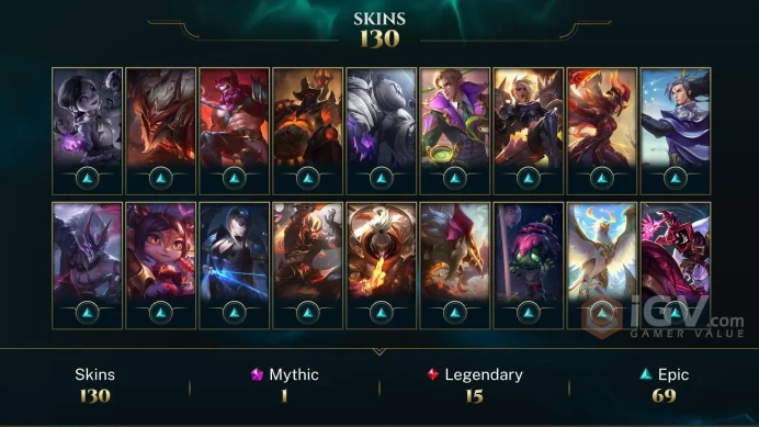 Europe Nordic & East Pulsefire Ezreal - DJ Sona - Annie-Versary - Lv 169 | 131 Champs | 130 Skins FULL ACCESS A471