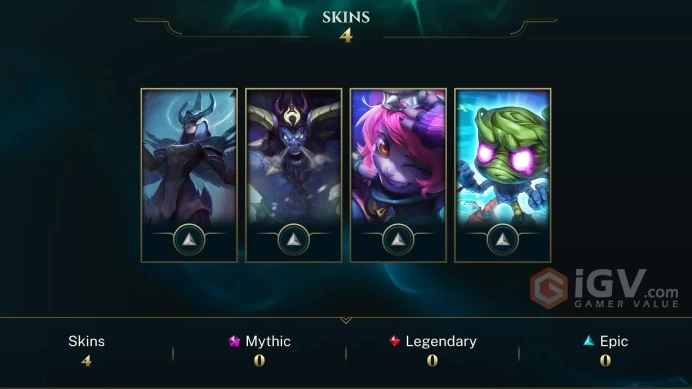 Europe Nordic & East Judgment Kayle - Vancouver Amumu - Unchained Alistar - Lv 30 | 62 Champs | 4 Skins FULL ACCESS A489