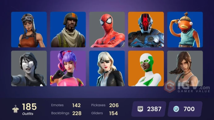 [ALL PLATFORMS]-185 Skin-Victor Elite-Backlash-Dark Vanguard-Mogul Master (GBR)-Mogul Master (GER)-Renegade Raider-FULL ACCESS-BEST SELLER-