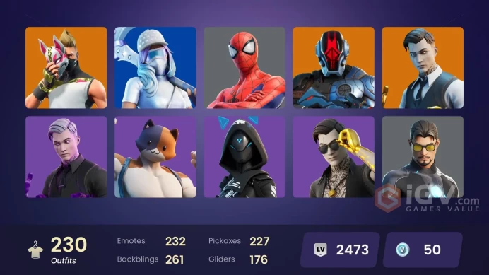 [XBOX/SWITCH/PC] -  230 skins | OG STW | Master Chief | Gold Brutus | Gold Meowscles | Gold Midas | Rogue Agent | Cyclo | Carbide | Zenith |