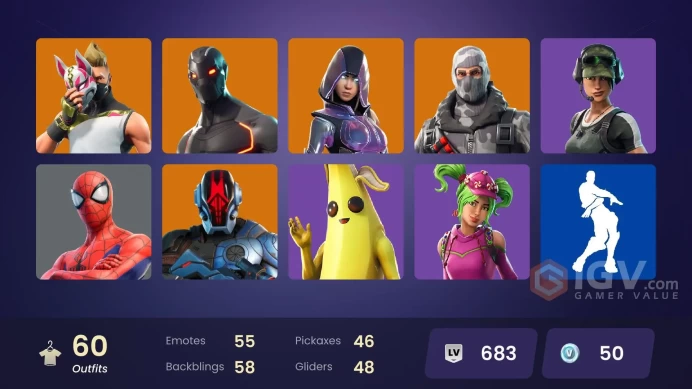 [PC/PSN/XBOX/SWITCH] 59 skins | Glow | Omega (stage 5) | Rogue Agent | Havoc | Sub Commander | Trailblazer | Ragnarok