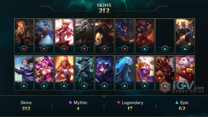 Latin America North Victorious Orianna - Victorious Maokai - Victorious Sivir - Lv 131 | 162 Champs | 212 Skins FULL ACCESS A531