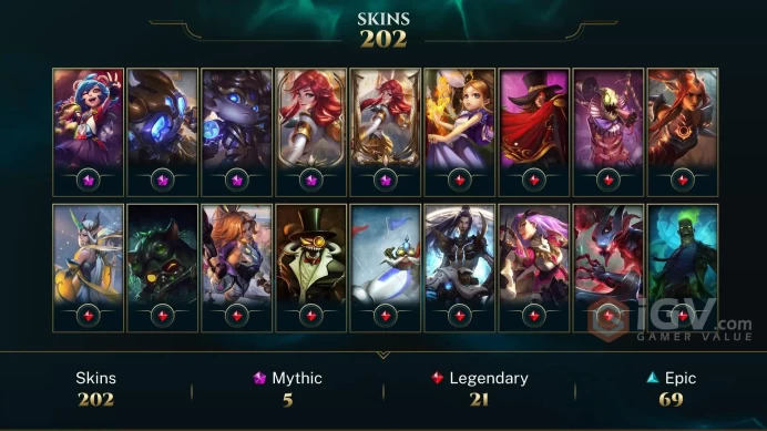 Latin America North Victorious Orianna - Victorious Maokai - Victorious Sivir - Lv 419 | 170 Champs | 202 Skins FULL ACCESS A533