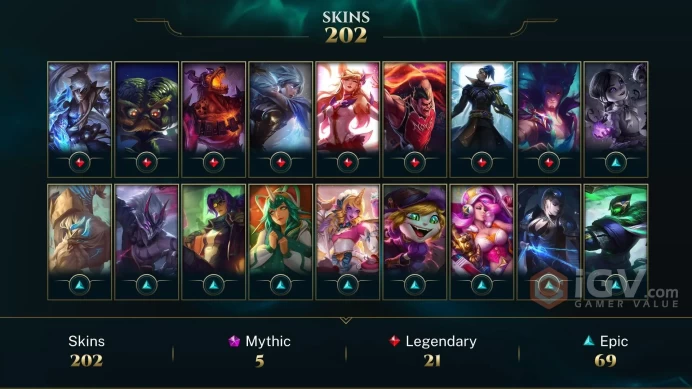 Latin America North Victorious Orianna - Victorious Maokai - Victorious Sivir - Lv 419 | 170 Champs | 202 Skins FULL ACCESS A533