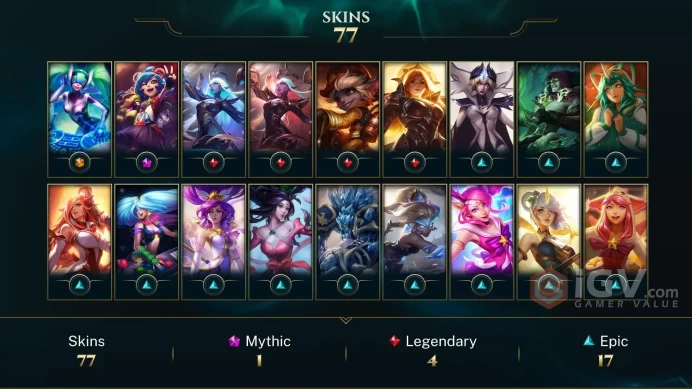 Europe Nordic & East Victorious Sivir - DJ Sona - Annie-Versary - Lv 116 | 97 Champs | 77 Skins FULL ACCESS A483