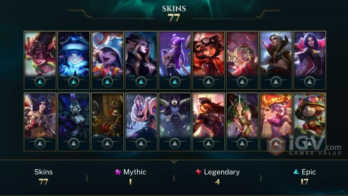 Europe Nordic & East Victorious Sivir - DJ Sona - Annie-Versary - Lv 116 | 97 Champs | 77 Skins FULL ACCESS A483