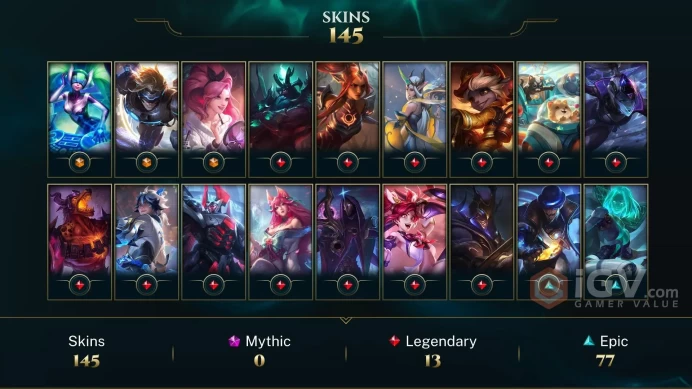 Europe Nordic & East Victorious Sejuani - Victorious Blitzcrank - Victorious Anivia - Lv 299 | 149 Champs | 145 Skins FULL ACCESS A491