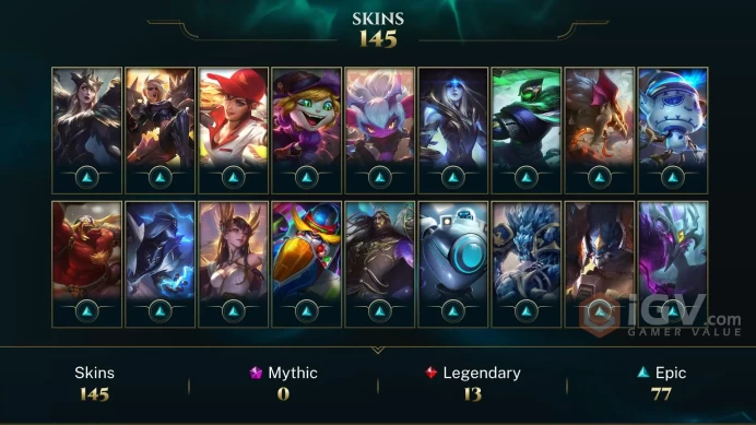 Europe Nordic & East Victorious Sejuani - Victorious Blitzcrank - Victorious Anivia - Lv 299 | 149 Champs | 145 Skins FULL ACCESS A491