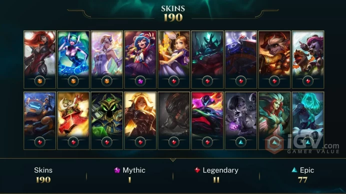 Europe Nordic & East Victorious Orianna - Victorious Graves - Victorious Aatrox - Lv 568 | 165 Champs | 190 Skins FULL ACCESS A541