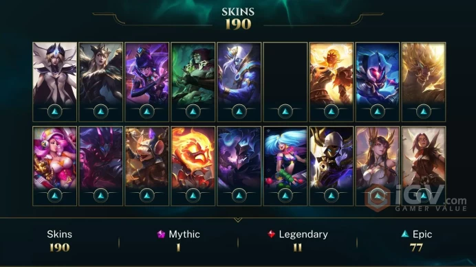 Europe Nordic & East Victorious Orianna - Victorious Graves - Victorious Aatrox - Lv 568 | 165 Champs | 190 Skins FULL ACCESS A541