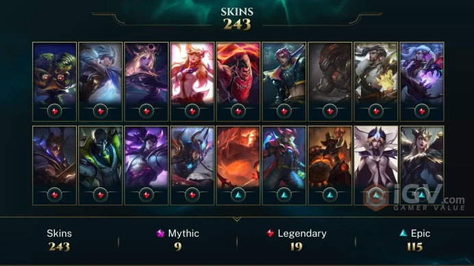 Europe Nordic & East Victorious Lucian - Victorious Blitzcrank - Spirit Guard Udyr - Lv 326 | 170 Champs | 243 Skins FULL ACCESS A542