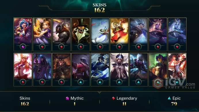 Europe Nordic & East Victorious Aatrox - Annie-Versary - Red Baron Corki - Lv 276 | 167 Champs | 162 Skins FULL ACCESS A546
