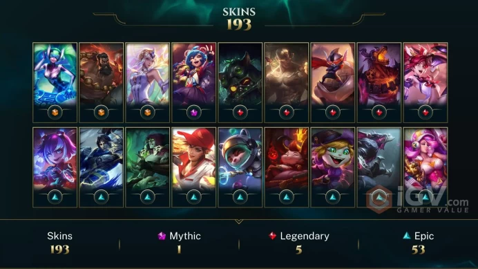 Europe West Judgment Kayle - Elementalist Lux - Spirit Guard Udyr - Lv 78 | 152 Champs | 193 Skins FULL ACCESS A3