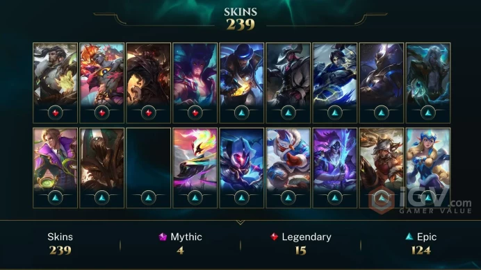 Europe West Victorious Blitzcrank - K/DA ALL OUT Seraphine Indie - Spirit Guard Udyr - Lv 425 | 171 Champs | 239 Skins FULL ACCESS A5
