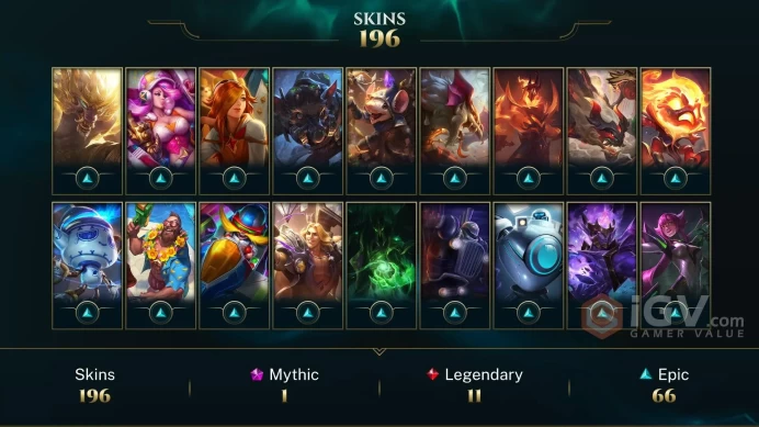 Europe West Victorious Anivia - Spirit Guard Udyr - Annie-Versary - Lv 270 | 170 Champs | 196 Skins FULL ACCESS A6