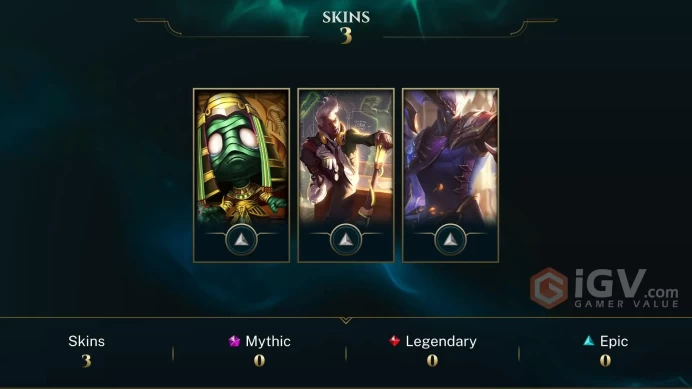Europe West Victorious Aatrox - Pharaoh Amumu - Academy Ekko - Lv 54 | 27 Champs | 3 Skins FULL ACCESS A8