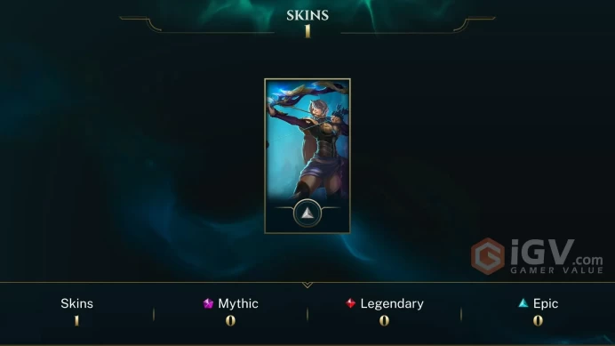 Europe West Amethyst Ashe - Lv 35 | 13 Champs | 1 Skins FULL ACCESS A16