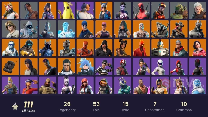 [NIN/PC] 110 SKINS | OG STW | IKONIK | GLOW | TRAVIS SCOTT | WORLD WARRIOR | GOLD | STAGE 5 | STAGE 4 | STAGE 4 - NO PONYTAIL | DARK | ASCENSION