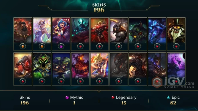Latin America North Victorious Aatrox - Spirit Guard Udyr - Elementalist Lux - Lv 233 | 165 Champs | 196 Skins FULL ACCESS A530