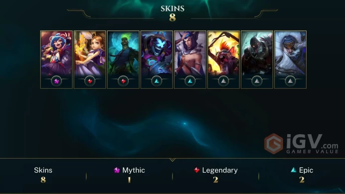 Europe Nordic & East Annie-Versary - Zombie Brand - Annie in Wonderland - Lv 33 | 26 Champs | 8 Skins FULL ACCESS A34